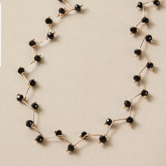 ☆Clarke☆ Black Stone Choker - Picture 4 of 5